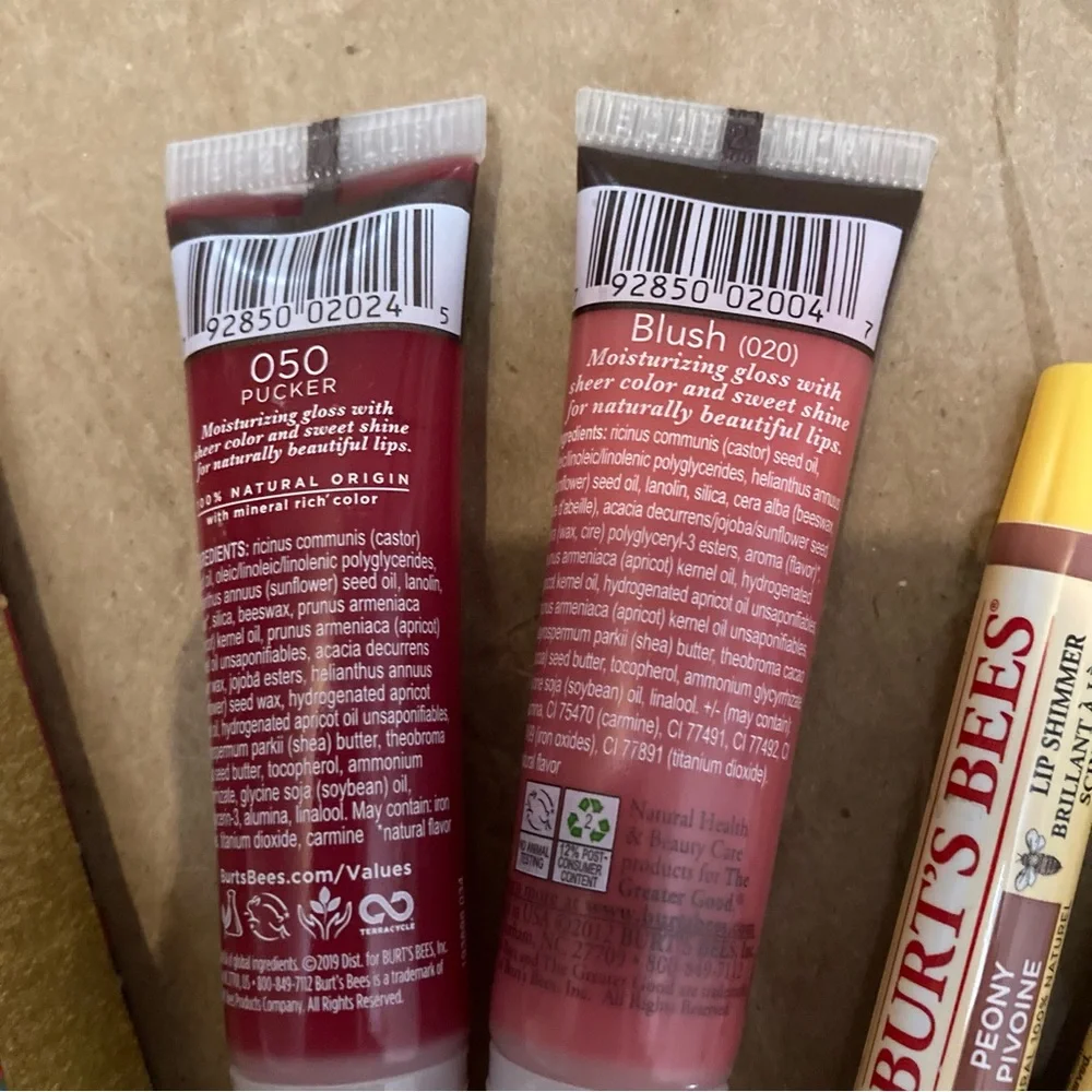 Burts Bees everything shown